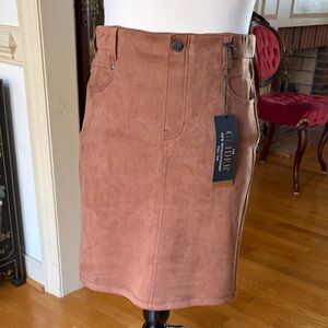 Liverpool Women's Brown Sueded skirt
